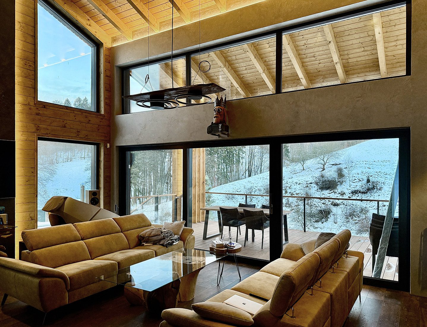 Chata Chalet Symfony zvnútra